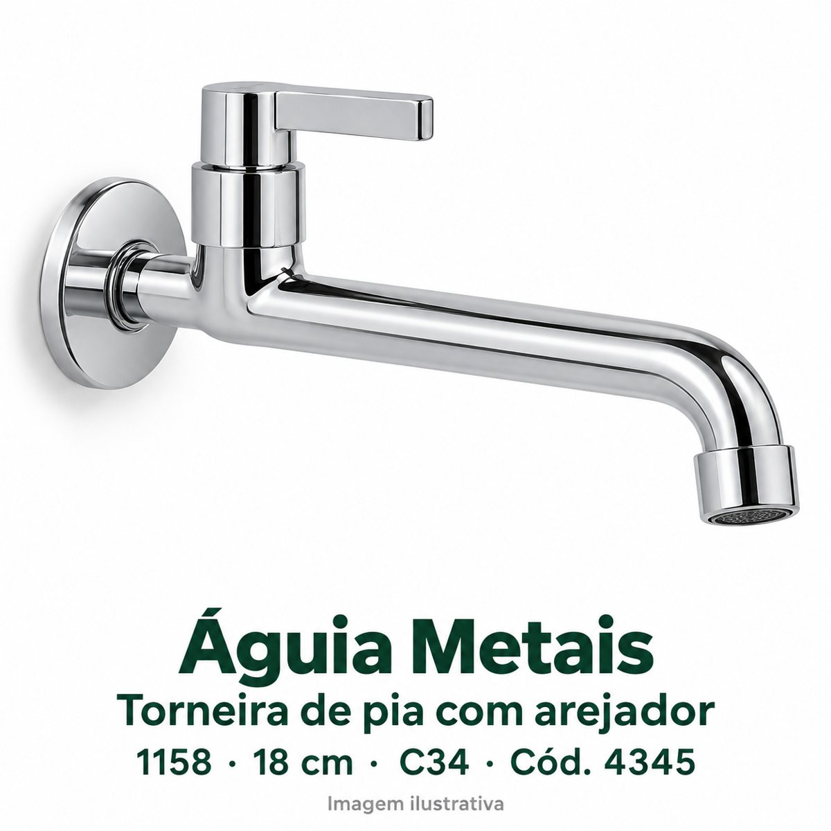 AGUIA Torn. pia 18cm 1158 c/arejador C34