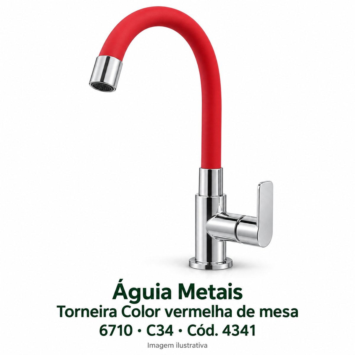 AGUIA Torn. color vermelha 6710 Mesa C34
