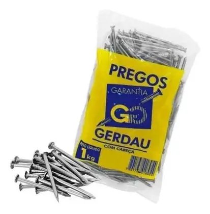 Prego 12 x 12 s/cabeca kg