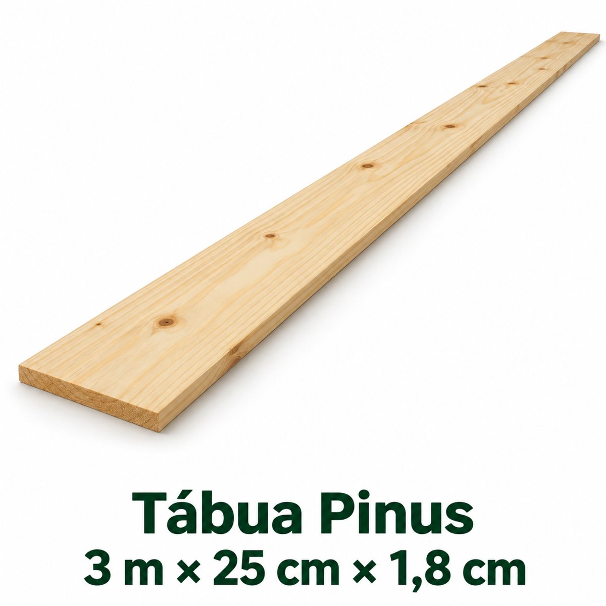 Tabua Pinus 3 mts. X 0,25
