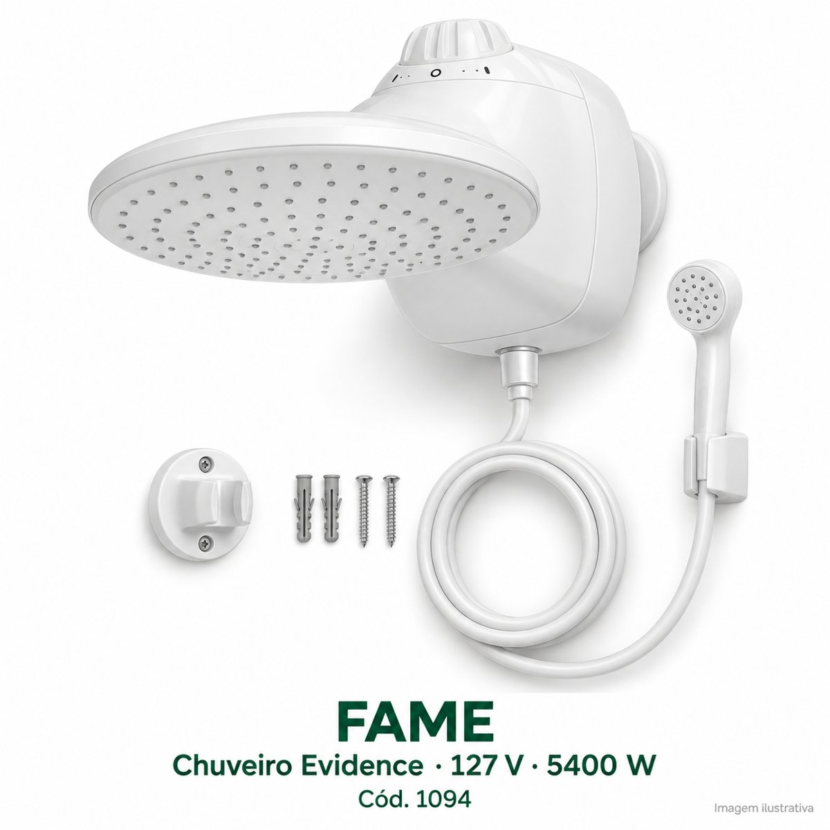 Chuveiro Fame Evidence 127V 5400W