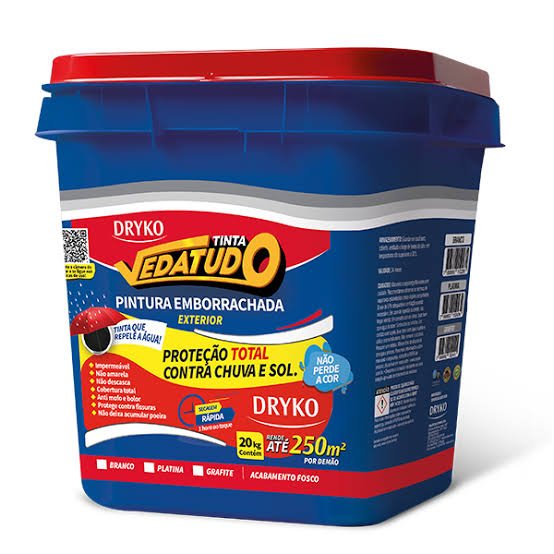 Tinta emborrachada VEDATUDO DRYKO 20KG