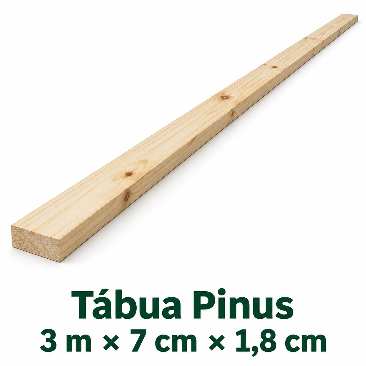 Tabua Pinus 3 mts. X 0,07