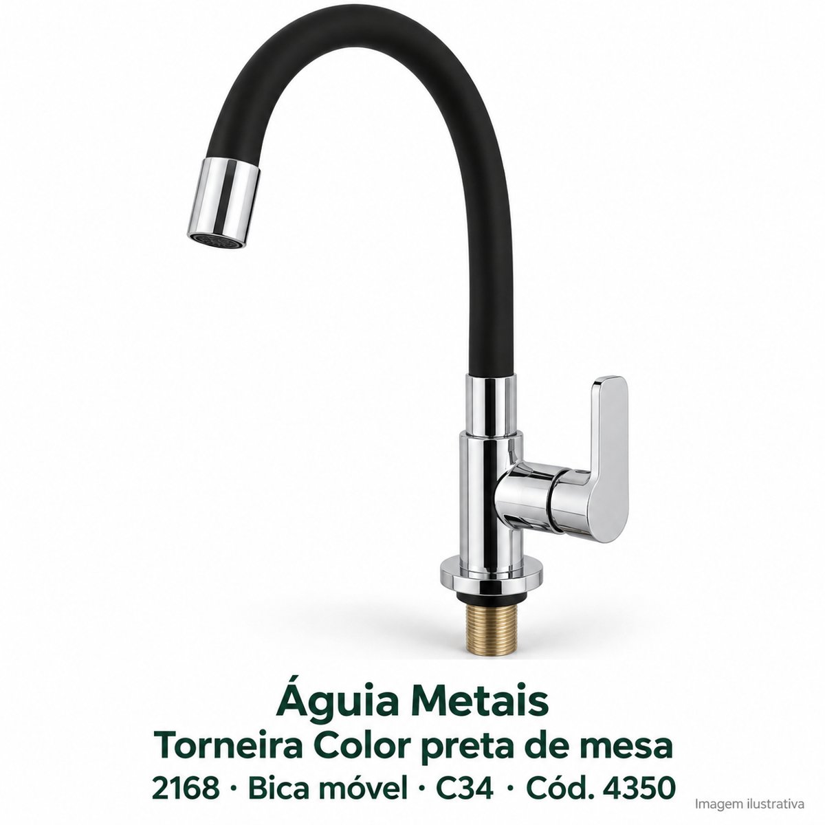 AGUIA Torn. color preto 2168 mesa BM C34