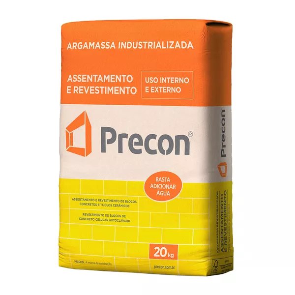 Argamassa Precon Multiplo Uso 20 Kg