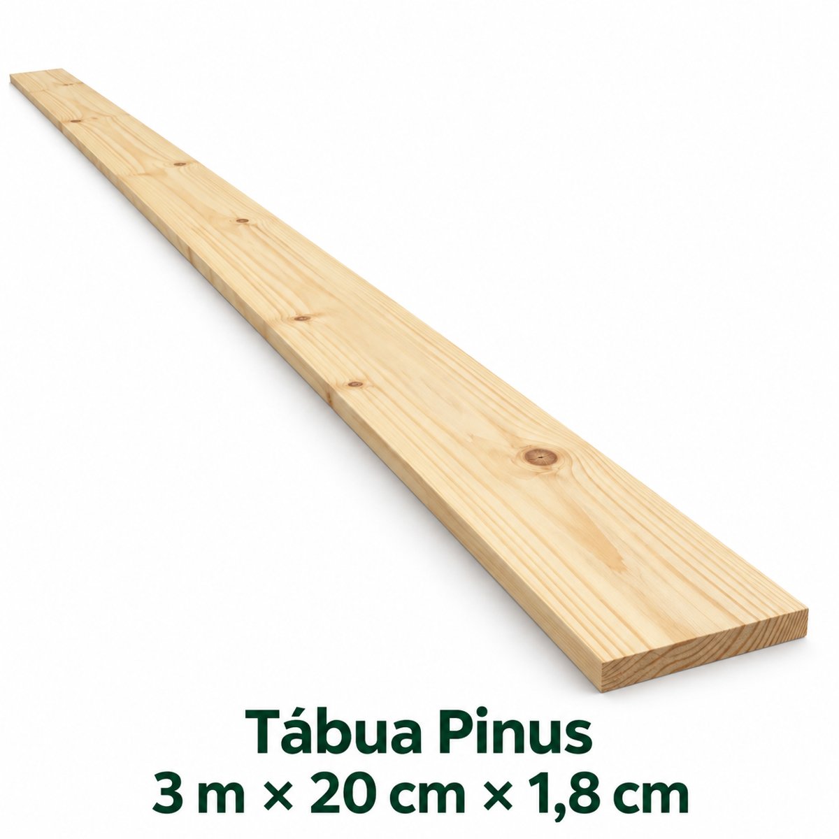 Tabua Pinus 3 mts. X 0,20