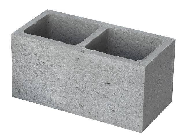 Bloco de concreto 0,20 com fundo