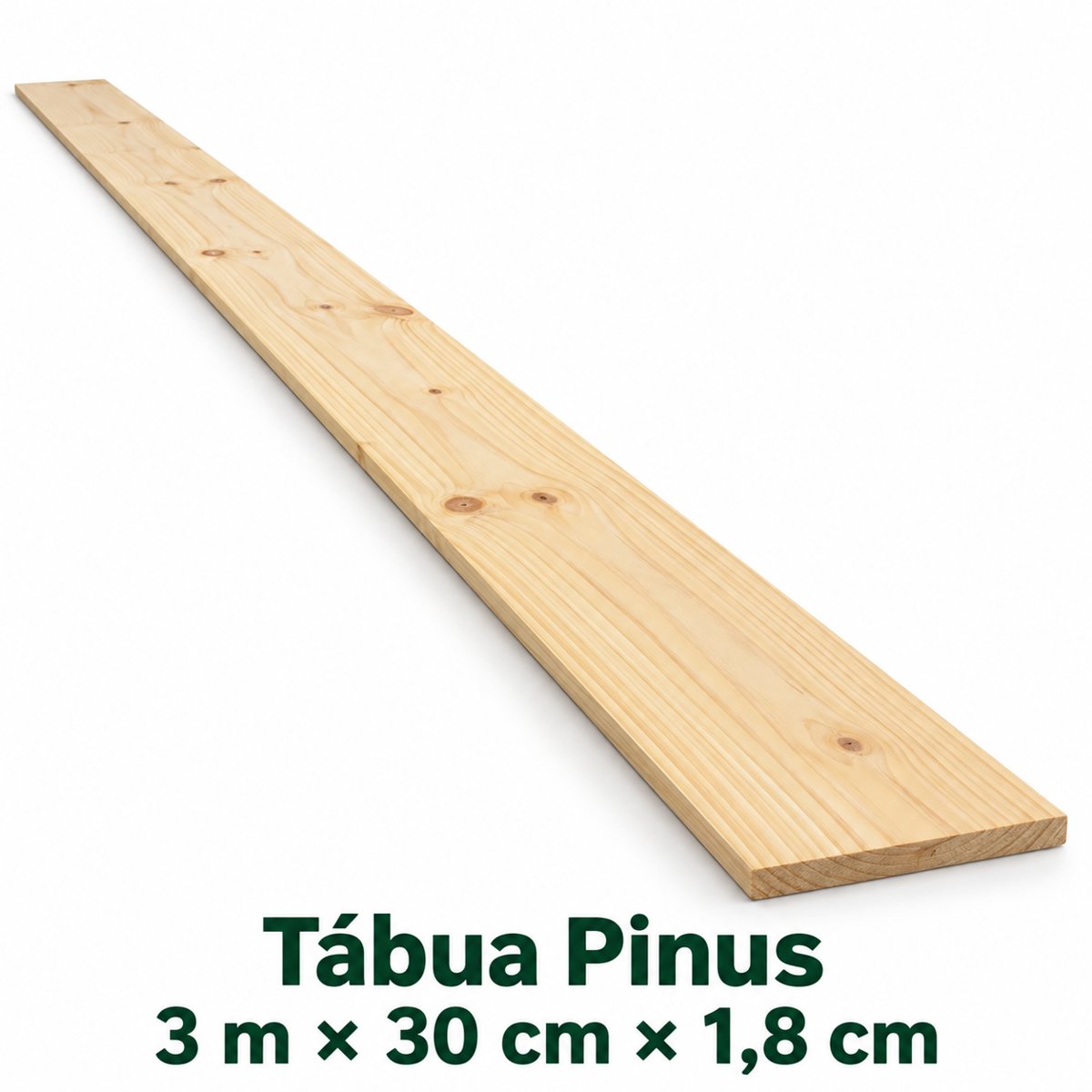 Tabua Pinus 3 mts. X 0,30