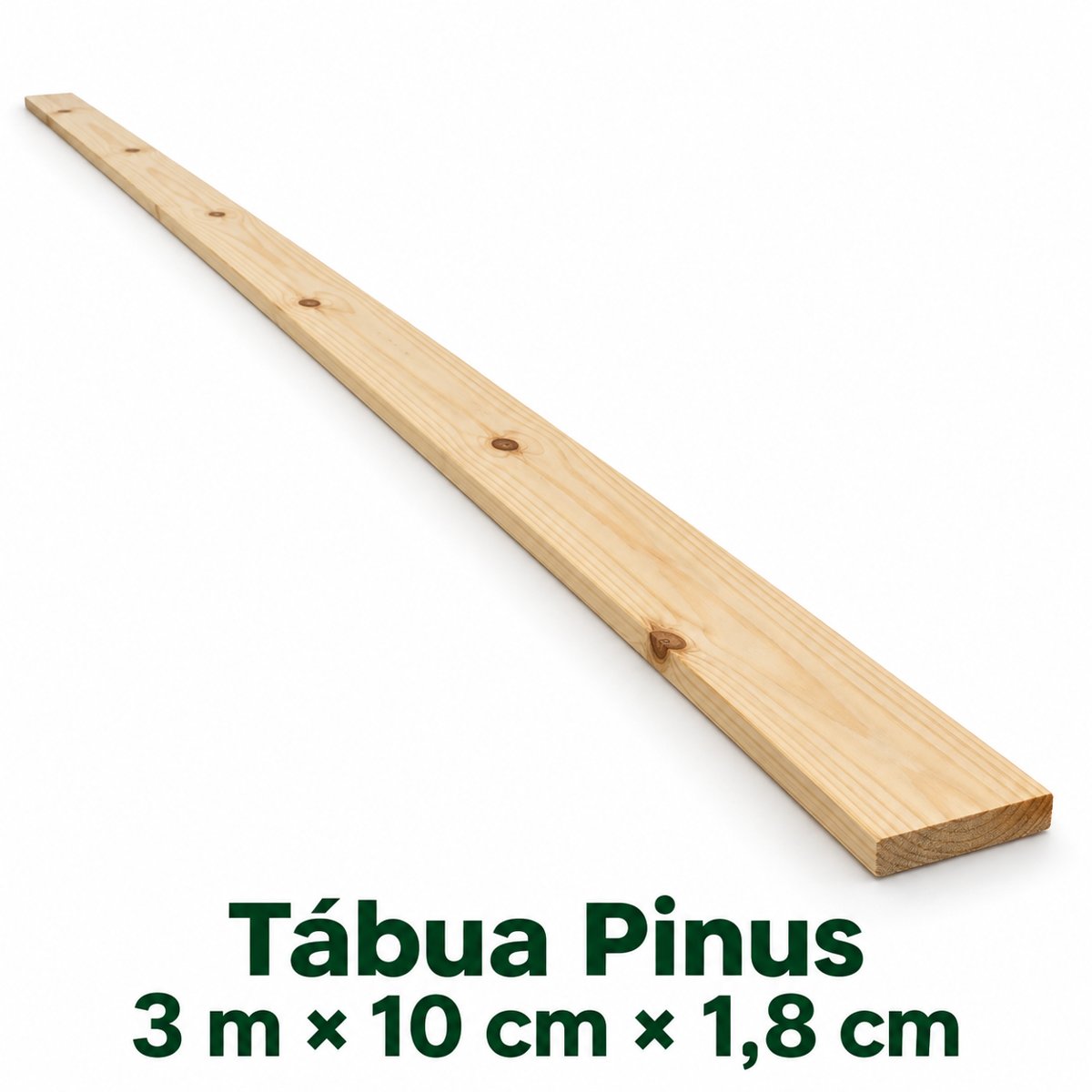 Tabua Pinus 3 mts. X 0,10