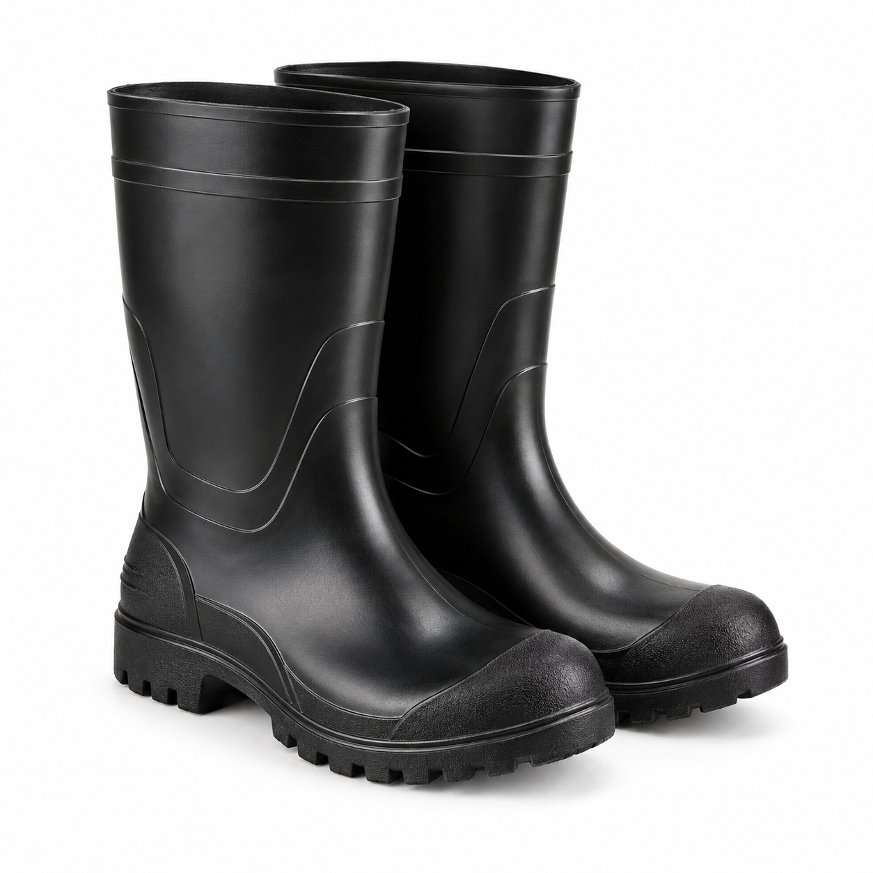 Bota de borracha cano medio 42