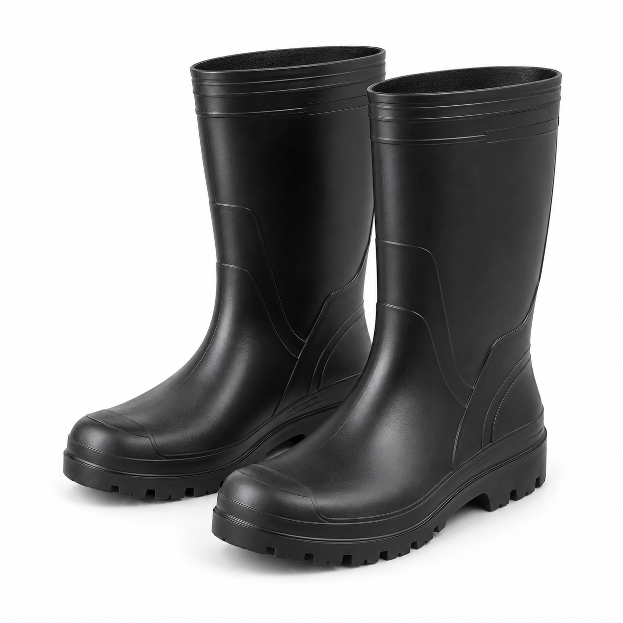 Bota de borracha cano medio 43