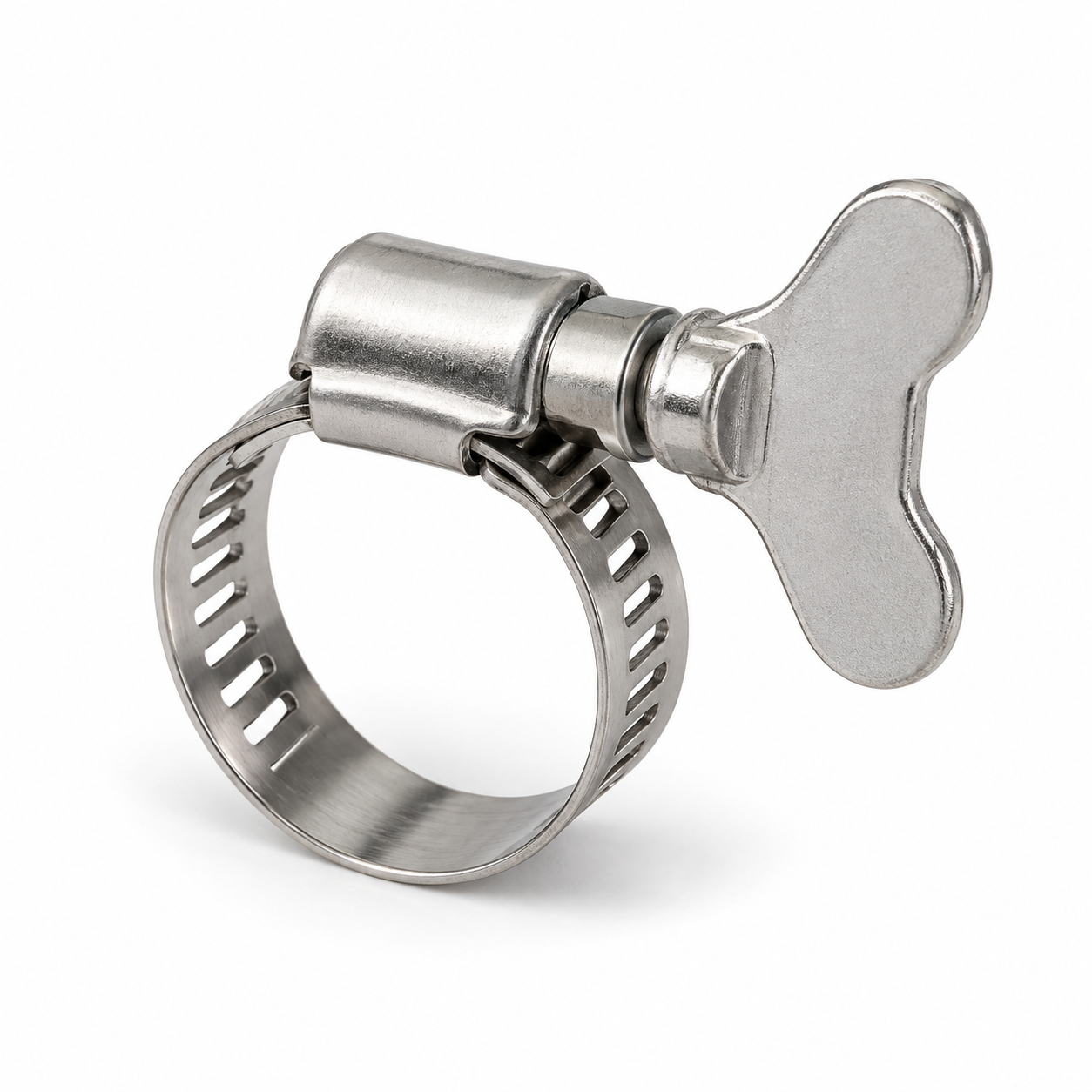 Abracadeira inox 13-19mm c/ borboleta