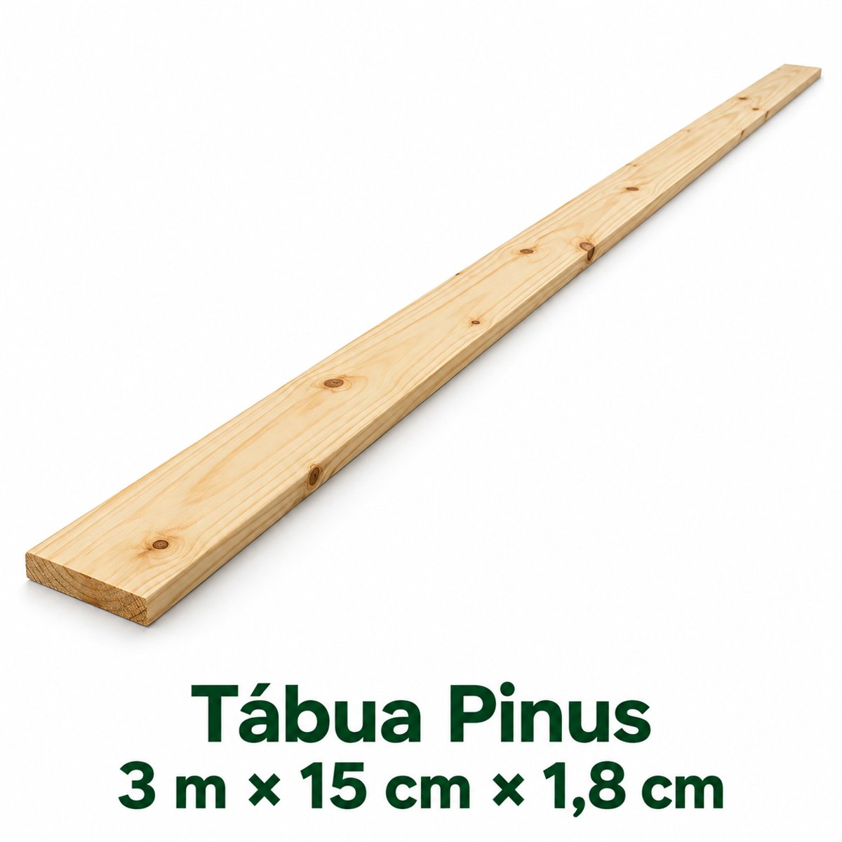 Tabua Pinus 3 mts. X 0,15